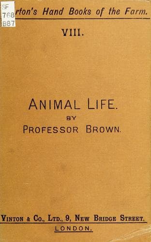 Tapa de Animal life