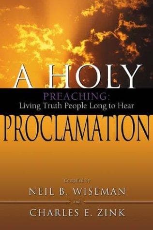 Tapa de A holy proclamation