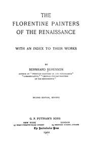 Tapa de The Florentine painters of the Renaissance