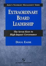 Tapa de Extraordinary Board Leadership