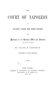 Tapa de The court of Napoleon
