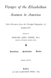 Tapa de Voyages of the Elizabethan seamen to America