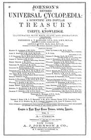 Tapa de Johnson's (revised) universal cyclopaedia