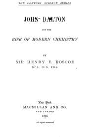Tapa de John Dalton and the rise of modern chemistry