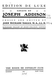 Tapa de Essays of Joseph Addison
