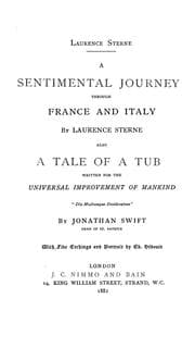 Tapa de A sentimental journey through France and Italy