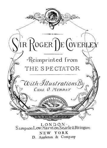 Tapa de Sir Roger de Coverley