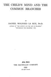 Tapa de The child's mind and the common branches