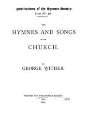 Tapa de The hymnes and songs of the Church