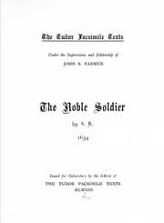 Tapa de The noble soldier