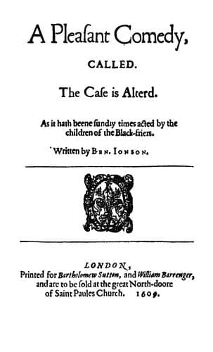 Tapa de The case is altered