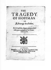 Tapa de The tragedy of Hoffman