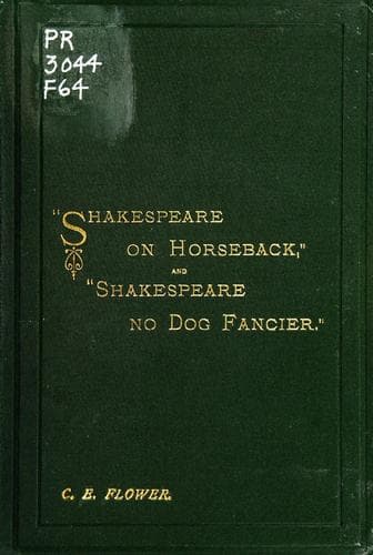 Tapa de Shakespeare on horseback
