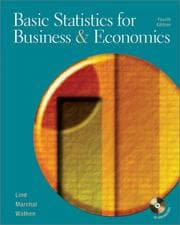 Tapa de Basic statistics for business and economics