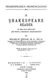 Tapa de Shakespeare, pronunciation
