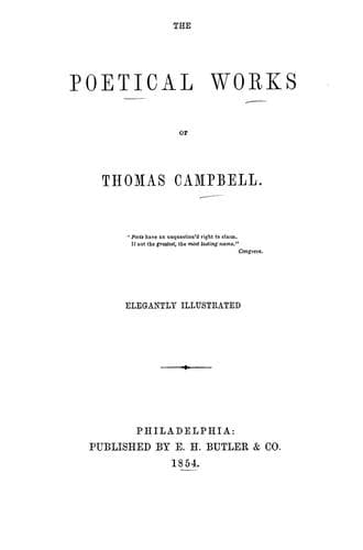 Tapa de Poetical works