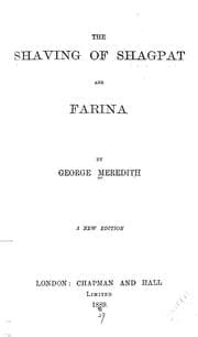 Tapa de The Shaving of Shagpat / Farina