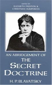Tapa de Abridgement of the Secret Doctrine (Quest Books)