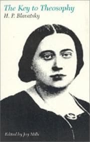 Tapa de The key to theosophy