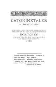 Tapa de Catoninetales