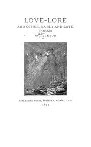 Tapa de Love-lore and other