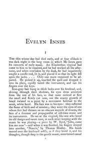 Tapa de Evelyn Innes