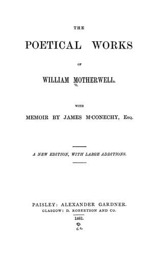 Tapa de Poetical works