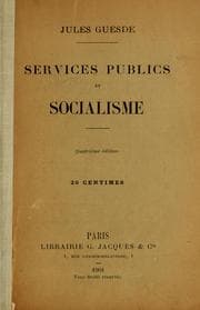 Tapa de Services publics et socialisme