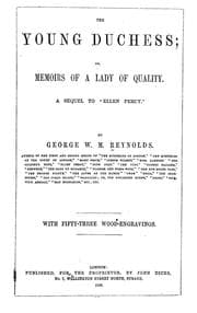 Tapa de The young duchess
