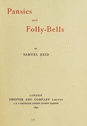Tapa de Pansies and folly-bells