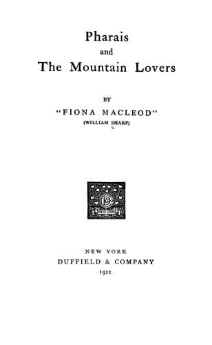 Tapa de Pharais, and The mountain lover