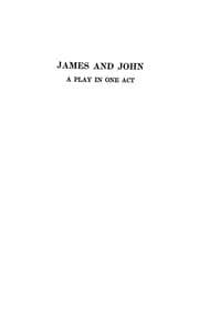 Tapa de Four plays: James and John, Miles Dixon, Mary's wedding, A short way with authors