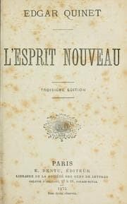 Tapa de L'esprit nouveau