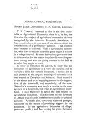 Tapa de Agricultural economics
