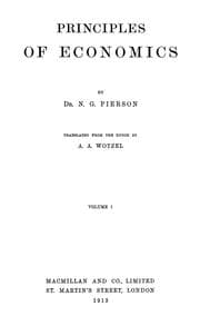 Tapa de Principles of economics