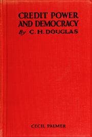 Tapa de Credit-power and democracy