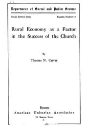 Tapa de Rural economy as a factor in the success of the church