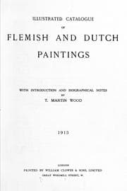 Tapa de Illustrated catalogue of Flemish and Dutch paintings