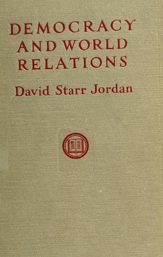 Tapa de Democracy and world relations