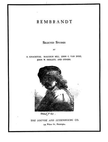 Tapa de Rembrandt