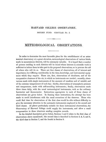 Tapa de Meteorological observations