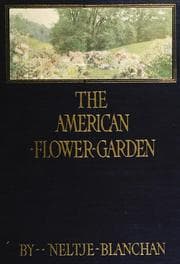 Tapa de The American flower garden