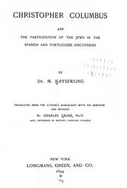 Tapa de Christopher Columbus and the participation of the Jews in the Spanish and Portuguese discoveries