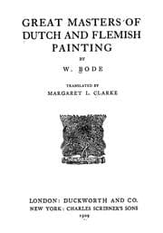 Tapa de Great masters of Dutch and Flemish painting