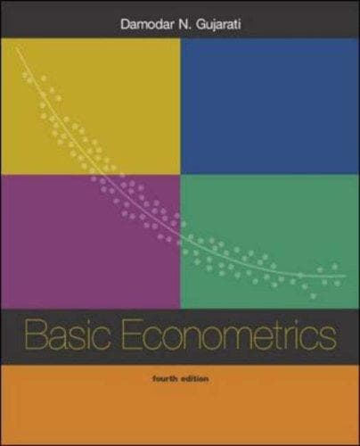 Tapa de Basic Econometrics w/Data Disk