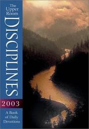 Tapa de The Upper Room Disciplines 2003: A Book of Daily Devotions (Upper Room Disciplines: A Book of Daily Devotions)