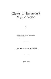 Tapa de Clews to Emerson's mystic verse