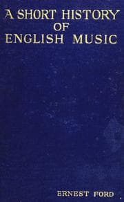 Tapa de A short history of English music