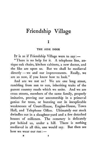 Tapa de Friendship Village