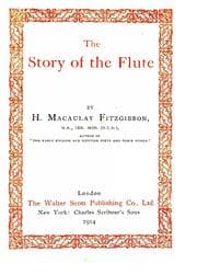 Tapa de The story of the flute